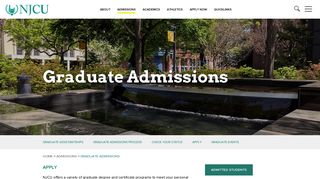 Graduate Admissions | New Jersey City University
