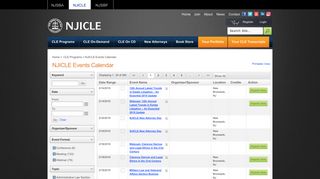 NJICLE Events Calendar - New Jersey State Bar Association