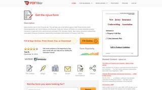 Njiua - Fill Online, Printable, Fillable, Blank | PDFfiller