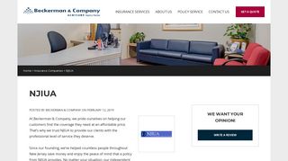 Your Local Colonia NJIUA Agency | Beckerman & Company