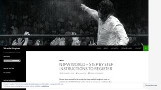 NJPW World ~ Step by Step Instructions To Register | Wrestle Kingdom