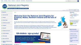 National Joint Registry (NJR)