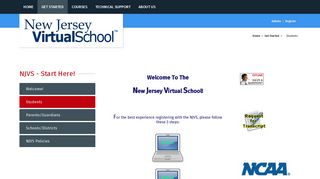 NJVS - Start Here! / Students - New Jersey Virtual School