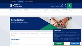 Business Online Banking | Bank of Scotland