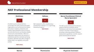 NKF Professional Membership | National Kidney Foundation