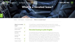 What is Novated Lease? | nlc