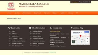 How to Access - maheshtala college