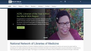National Network of Libraries of Medicine: NNLM