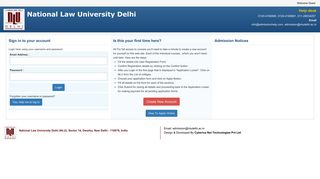 NATIONAL LAW UNIVERSITY, DELHI