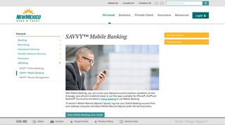 SAVVY™ Mobile Banking › New Mexico Bank & Trust