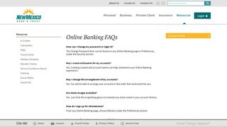 Online Banking FAQs › New Mexico Bank & Trust