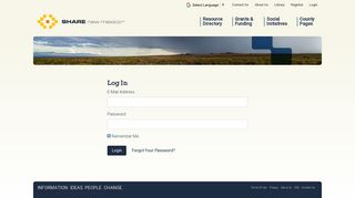 Login - Share New Mexico