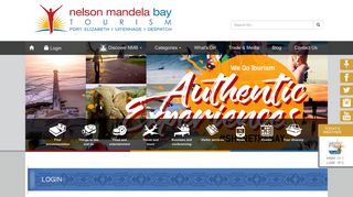 Log in - Nelson Mandela Bay Tourism