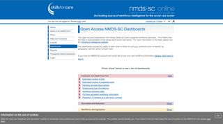NMDS-SC Dashboards - Skills for Care NMDS-SC