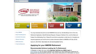 Download Forms - New Mexico Educational Retirement Board