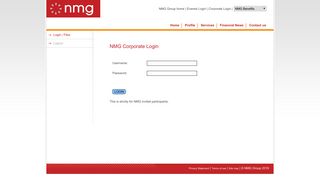 NMG Corporate Login - NMG Benefits
