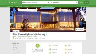 New Mexico Highlands University - Niche