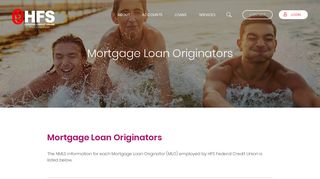Mortgage Loan Originators | HFS Federal Credit Union