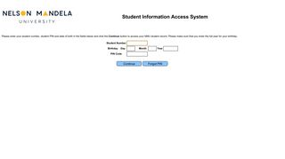 NMU Student Information System