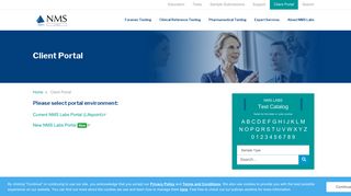 NMS Labs - NMS PORTAL
