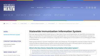 Statewide Immunization Information System