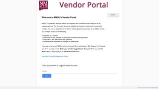 NMSU's Vendor Portal - Supplier Login or Join JAGGAER Supplier ...