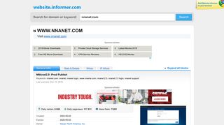 nnanet.com at WI. NNAnet2.0- Prod Publish - Website Informer