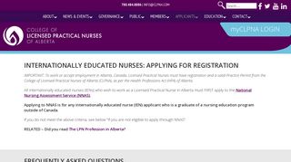 Applying for Registration - College of Licensed Practical Nurses of ...