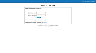 V2 Login Page - START V2