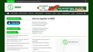 How to register in NNN - NNN Nigeria