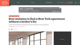 Best websites to find a New York apartment without a broker's fee ...