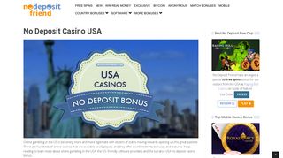 Best No Deposit Casino Codes USA for 2019