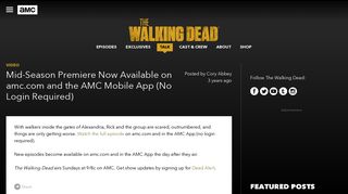 Blogs - The Walking Dead - Mid-Season Premiere Now Available on ...