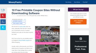 10 Free Printable Coupon Sites Without Downloading Software ...