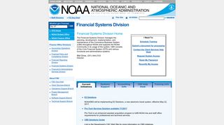 Financial Systems Division - NOAA Office of the Chief Financial Officer