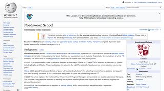Noadswood School - Wikipedia