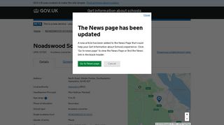 Noadswood School - GOV.UK - Get information about schools