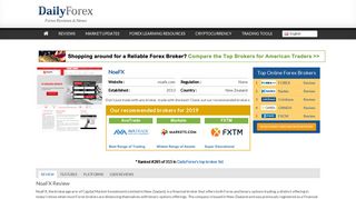 NoaFX Review – Forex Brokers Reviews & Ratings | DailyForex.com