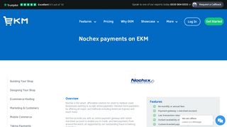 Nochex Compatible Ecommerce Software / Shopping Cart Software
