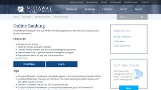Online Banking - Nodaway Valley Bank