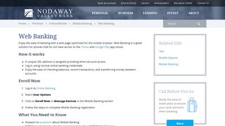Web Banking - Nodaway Valley Bank
