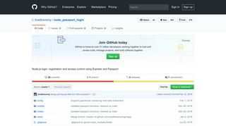 GitHub - bradtraversy/node_passport_login: Node.js login, registration ...