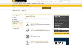 Noggin OCA - Curtin Properties - Curtin University