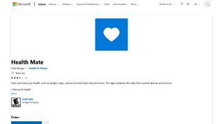 Get Health Mate - Microsoft Store