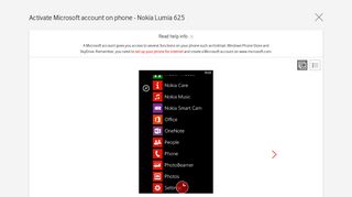 Nokia Lumia 625 - Activate Microsoft account on phone | Vodafone ...
