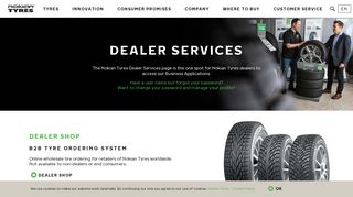 Dealer Services - us / Nokian Tyres