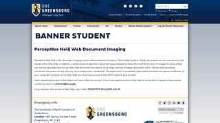 Perceptive Nolij Web Document Imaging | Banner Student