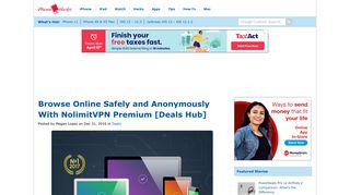 Browse Online Safely and Anonymously With NolimitVPN Premium ...