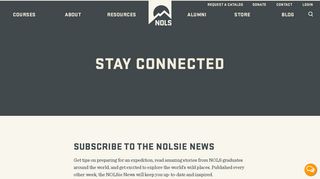NOLSie News Sign-Up - Request A Brochure