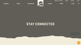 Stay Connected - NOLS